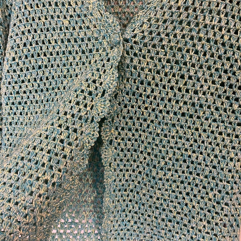 Vintage The TOG Shop Mint Green Cardigan size S - Picture 5 of 7